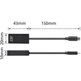 ACT Connectivity USB-C naar HDMI female adapter