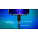ADATA ADATA USB 2.0 oplaadkabel, USB-C naar Lightning