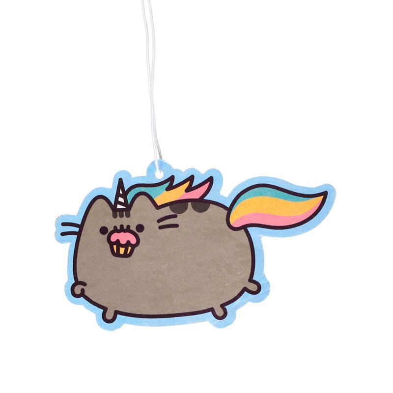 Aardbei cupcake - pusheenicorn luchtverfrisser