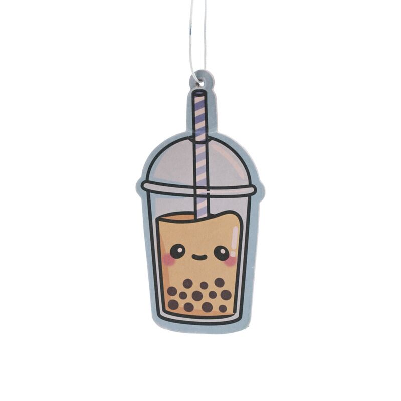 Vanille foodiemals boba de bubble tea luchtverfrisser