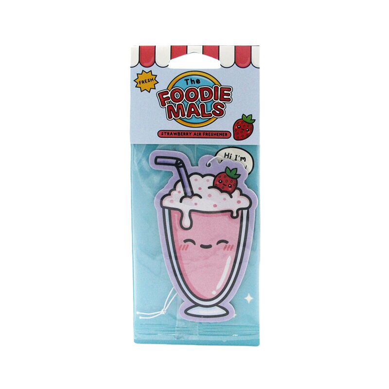 Aardbei-geur foodiemals betty de milkshake luchtverfrisser