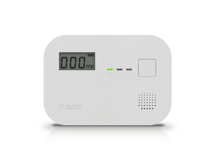 Alecto koolmonoxidemelder - met display