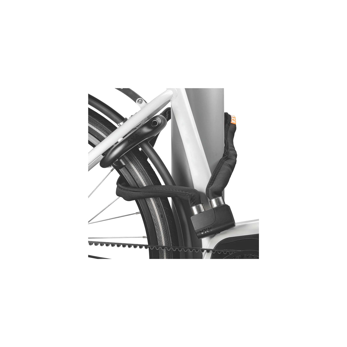 Axa vouwslot foldable 8-100 - zwart