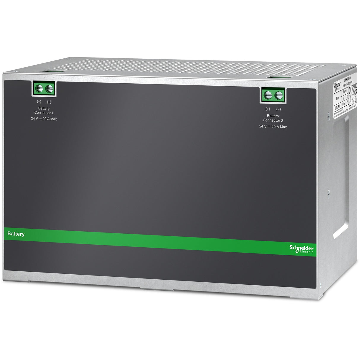 Apc xb005xpdr extern batterij pakket, din-rail montage