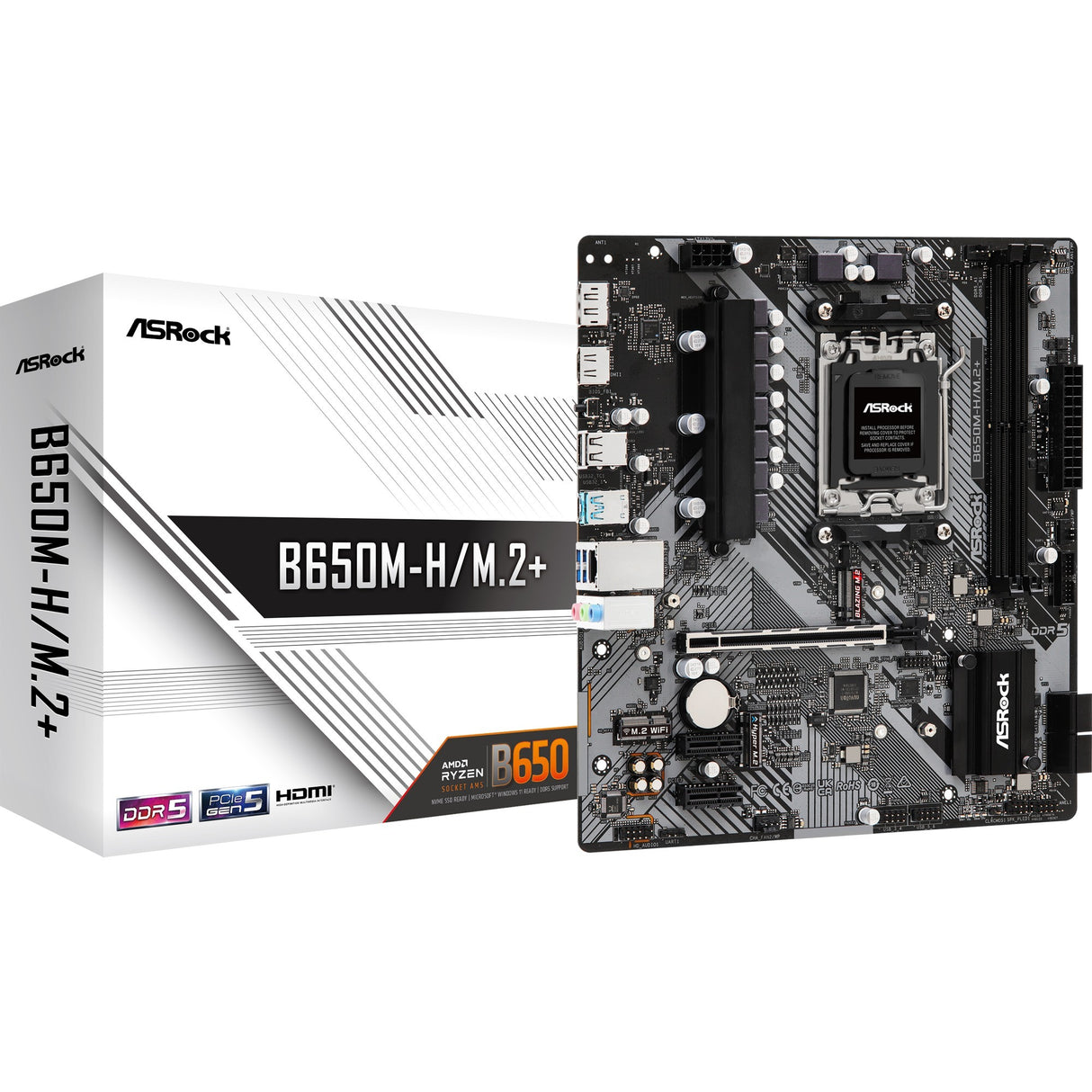 ASRock B650M-H M.2+