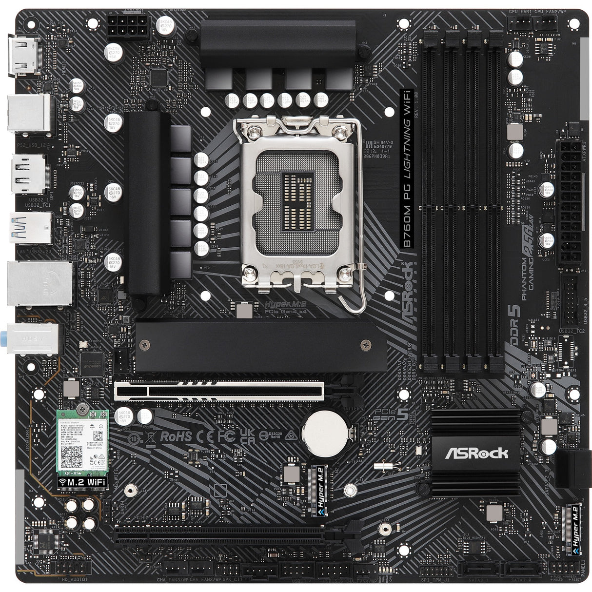 ASRock B760M PG LIGHTNING WIFI