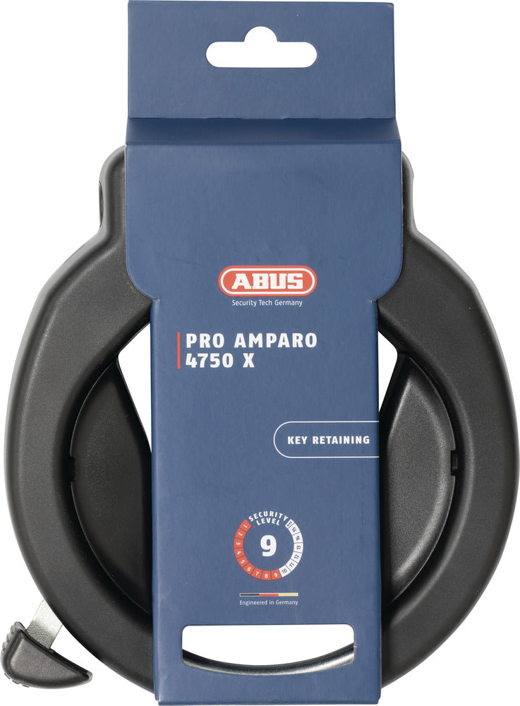 Abus Pro Amparo 4750X ART2 Fietsslot, Zwart