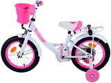Volare Ashley Kinderfiets - Meisjes - 14 inch - Wit