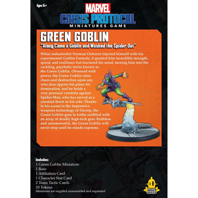 Asmodee Crisis Protocol: Green Goblin