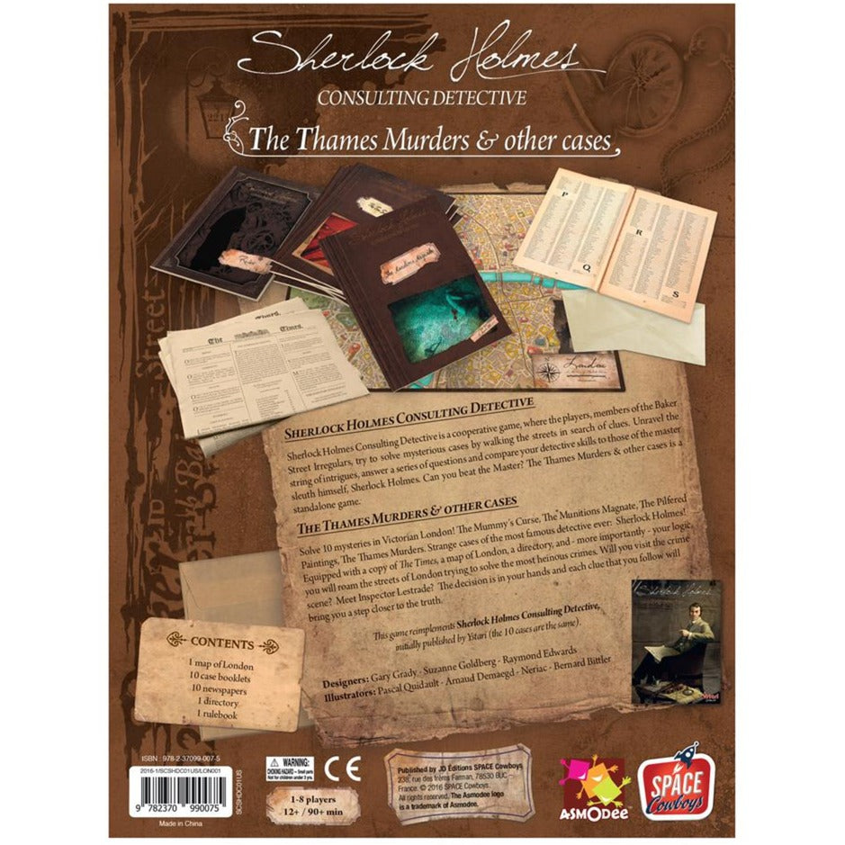 Asmodee Sherlock Holmes Consulting Detective: The Thames M