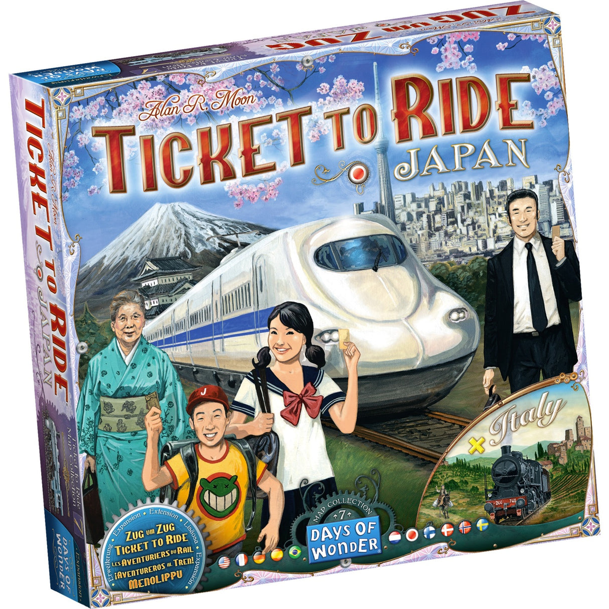 Asmodee Ticket to Ride Japan Italy