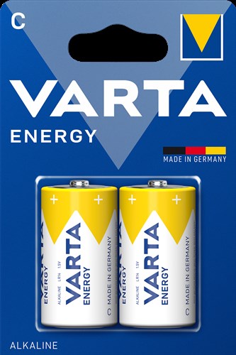 Varta batterij lr14 energy alkaline kaart a 2