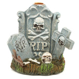 Rip grafsteen backflow wierookhouder