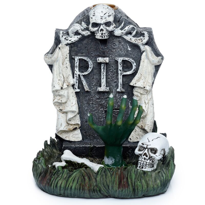 Rip zombie hand grafsteen backflow wierookhouder
