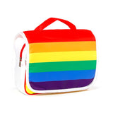 Somewhere regenboog hangende toilettas