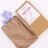 Zwarte kers badbruisballen fizz chill pill gift box
