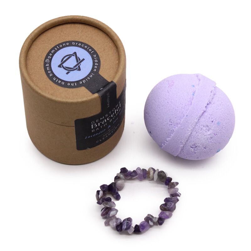 Amethist armband shea boter lavendel tea tree bruisbal