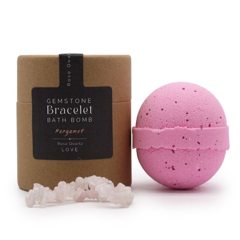 Rozenkwarts armband shea boter bergamot bruisbal