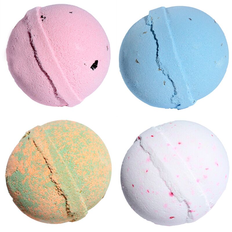 Bruisballenbakje - mix 1- roos lavendel mango kokosnoot