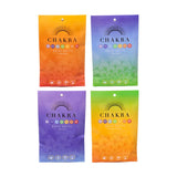 Set van 4 chakra badpoeder zakjes