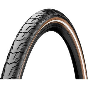 Continental buitenband r 42-622 conti ride city zwart bruin