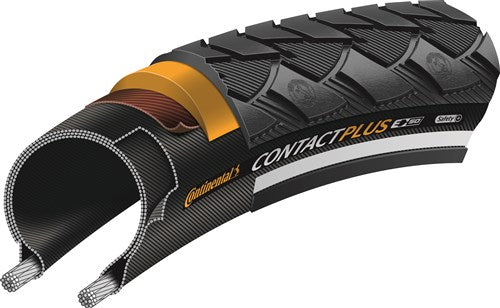 Continental CONTACT 28x1.75 Buitenband Zwart