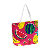 Zomerfruit strandtas