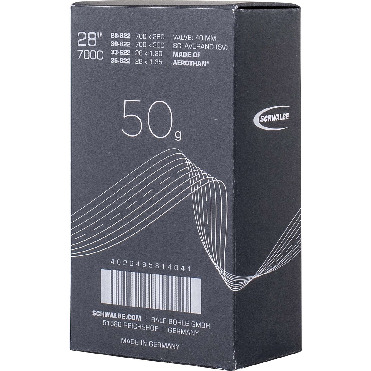 Schwalbe Binnenband SV16E Aerothan 28 35-622 IB 40mm