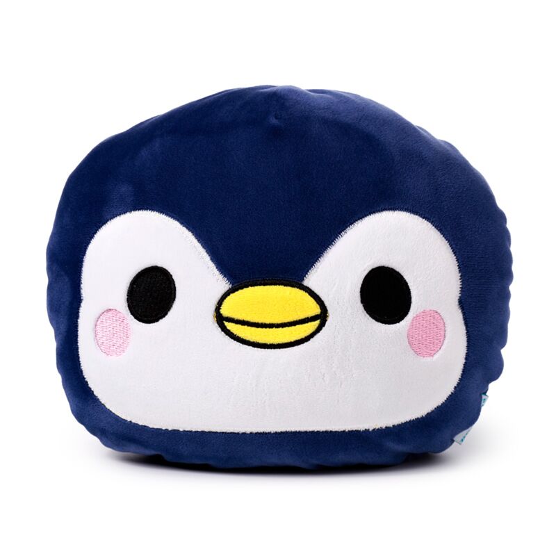 Blankeazzz adoramals nico de pinguin 2-in-1 knuffel reisdeken