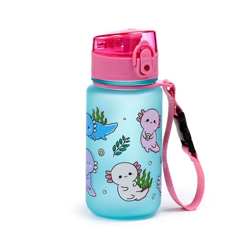 Adoramals axolotl pop top 350ml ecozen kinder drinkfles