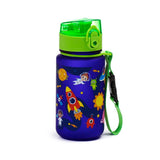 Ruimtevaart pop top 350ml ecozen kinder drinkfles
