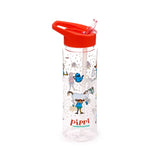 Pippi langkous ecozen waterfles 550ml flip straw