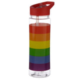 Somewere regenboog duurzame 550ml waterfles flip straw