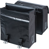 Basil dubbele fietstas urban load mik 48-53 liter - zwart