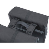 Basil dubbele tas forte mik 35l zwart