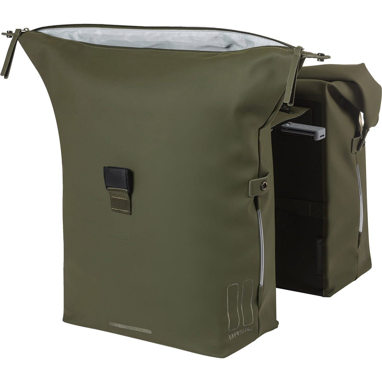 Basil tas soho dubbel groen | mik | 41l