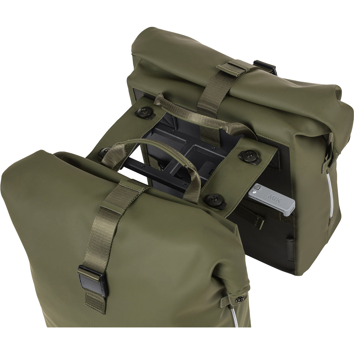 Basil tas soho dubbel groen | mik | 41l