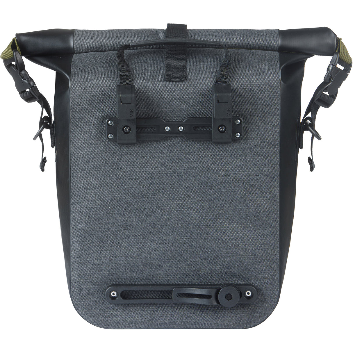 Basil enkele tas navigator storm mik hooks 12-15l zwart