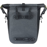 Basil enkele tas navigator storm mik hooks 12-15l zwart