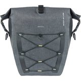 Basil enkele tas navigator storm mik hooks 25-31l zwart