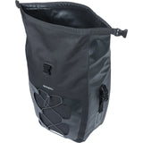 Basil enkele tas navigator waterproof mik hooks 25-31l zwart