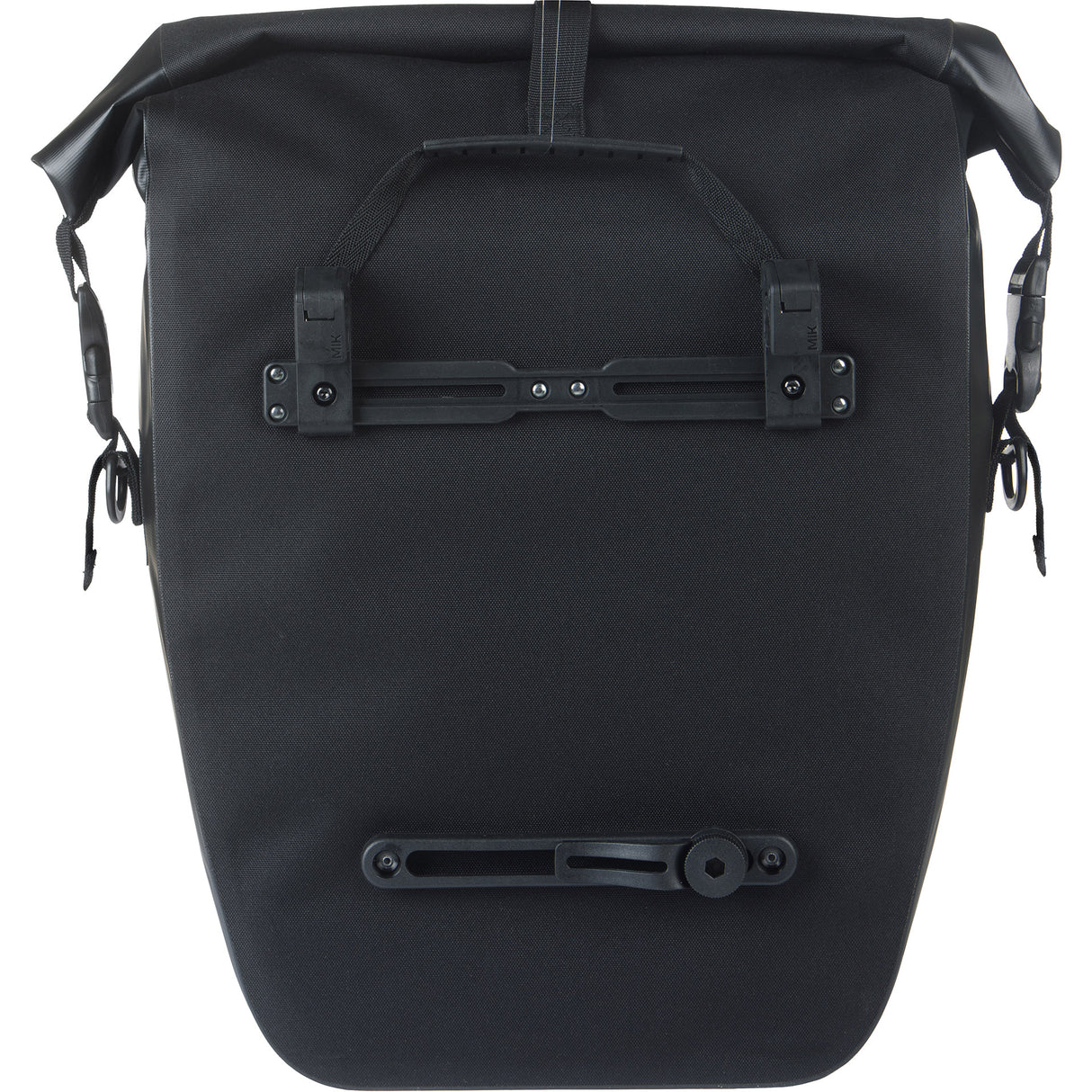 Basil enkele tas navigator waterproof mik hooks 25-31l zwart