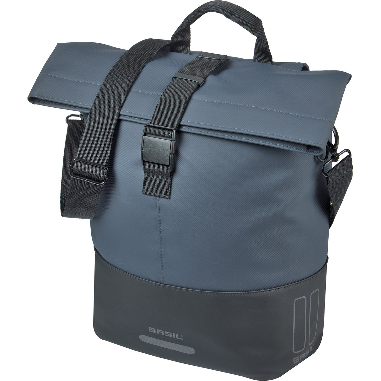 Basil shopper cove mik hooks 14-16l marineblauw zwart