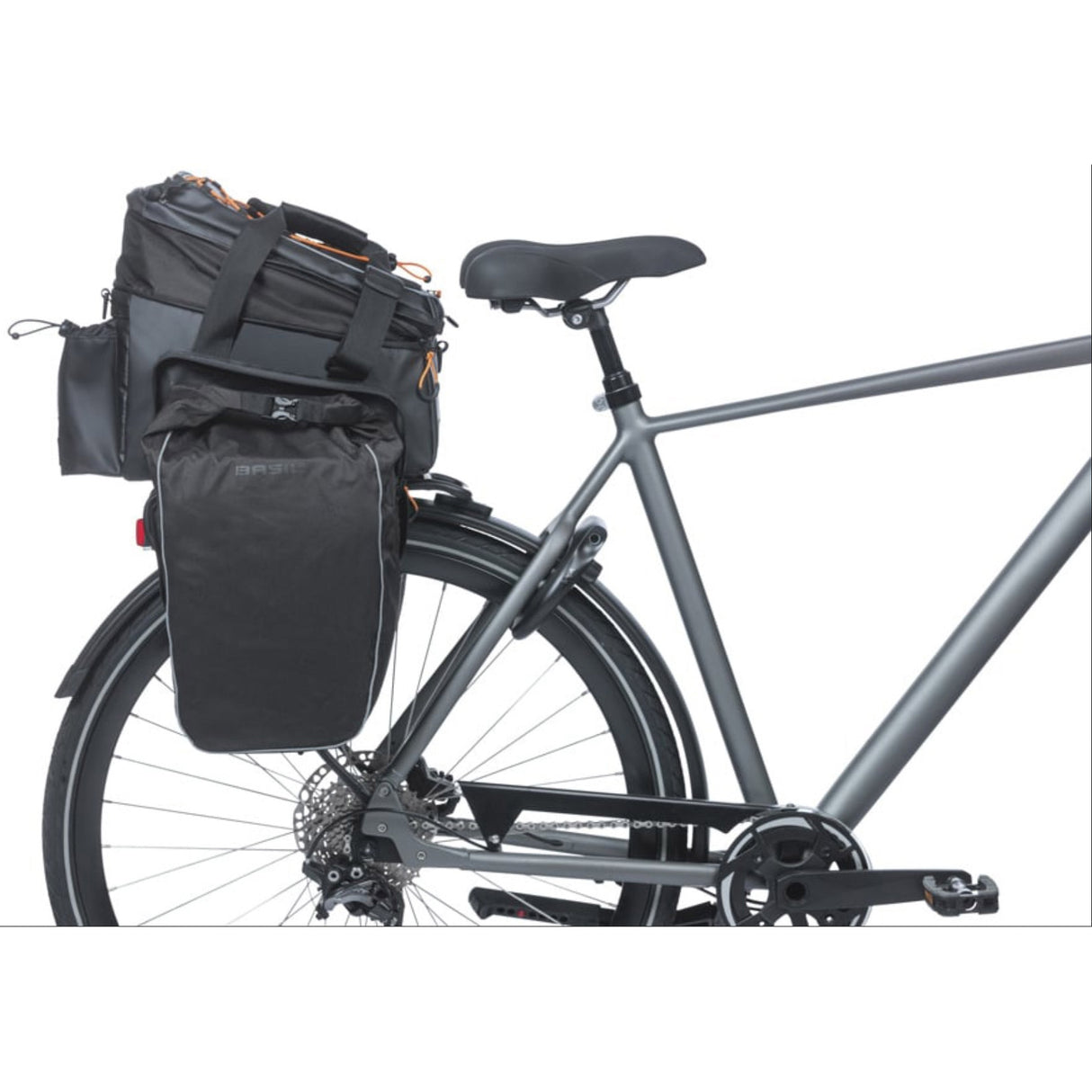 Basil bagagedragertas miles tarpaulin xl mik 9-36l zw or