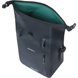 Basil enkele tas rivo tarpaulin mik hooks 12-15l zwart