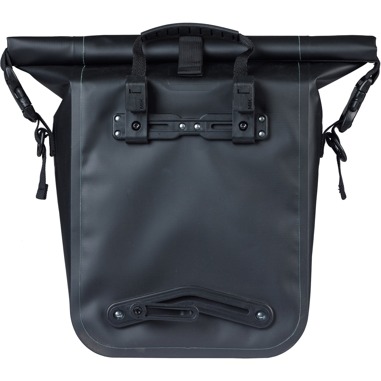 Basil enkele tas rivo tarpaulin mik hooks 12-15l zwart