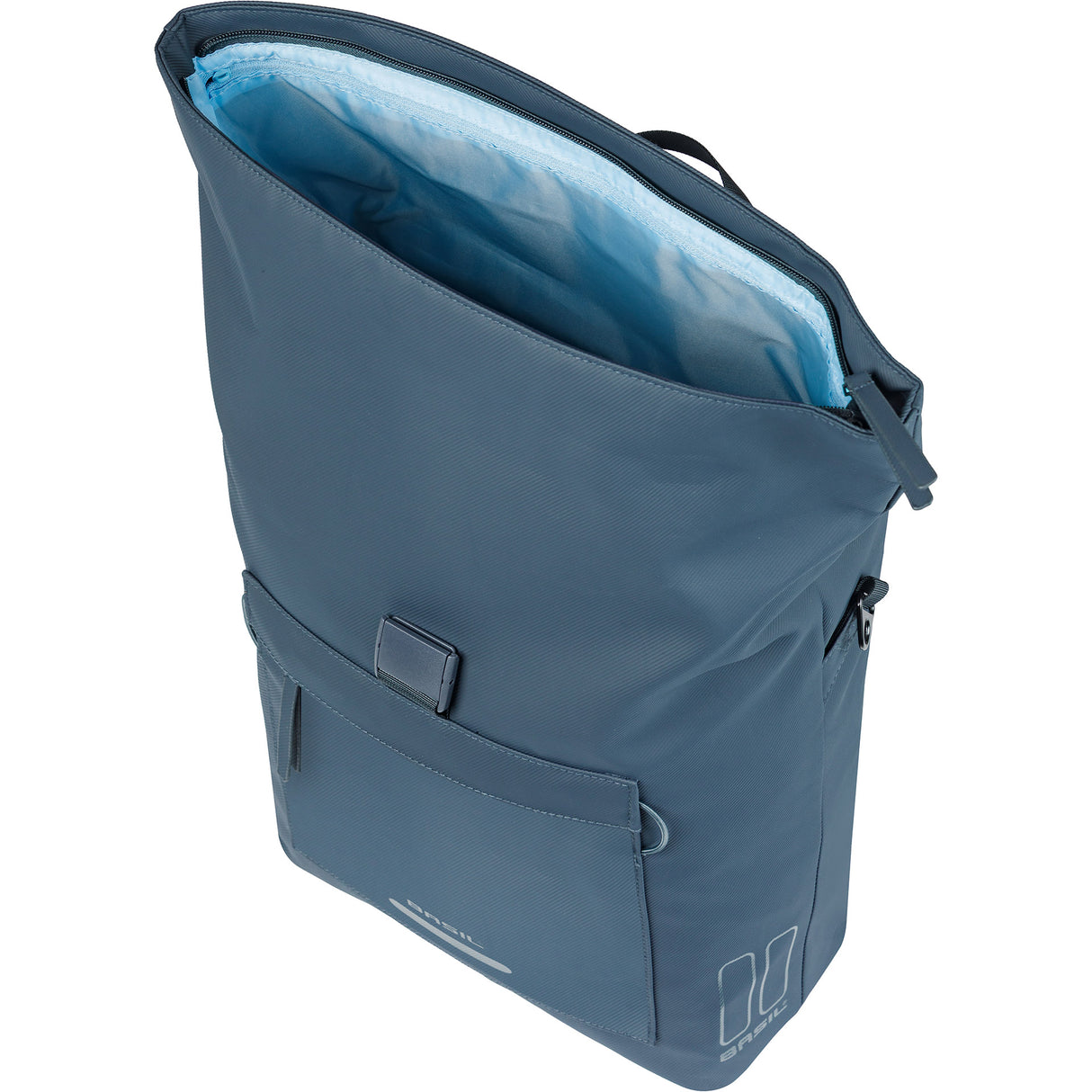 Basil schoudertas brooklyn mik hooks 17l marineblauw
