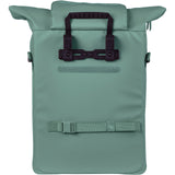 Basil schoudertas brooklyn mik hooks 17l zilvergroen