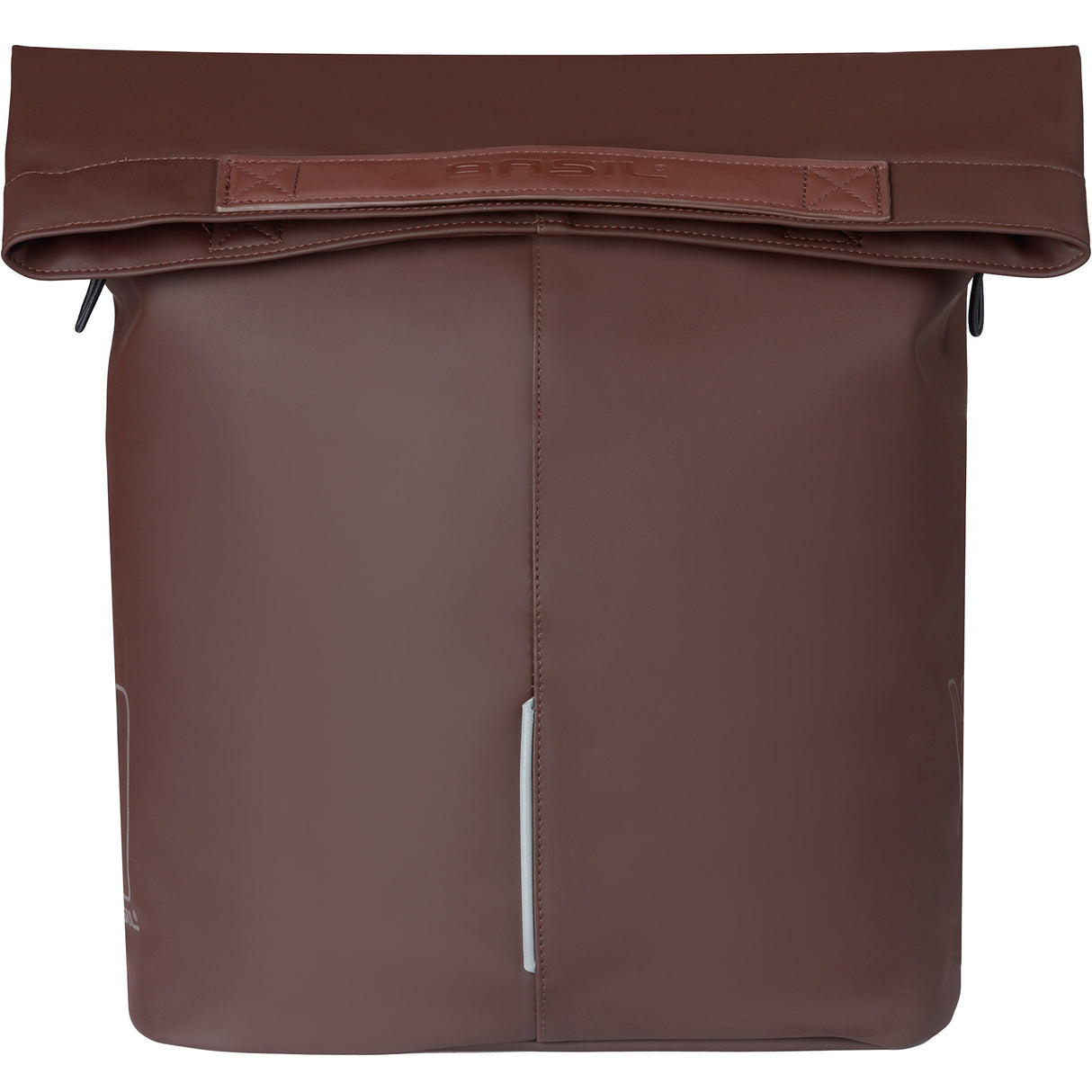 Basil shopper city mik hooks 14-16l vegan leather bruin