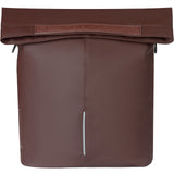 Basil shopper city mik hooks 14-16l vegan leather bruin